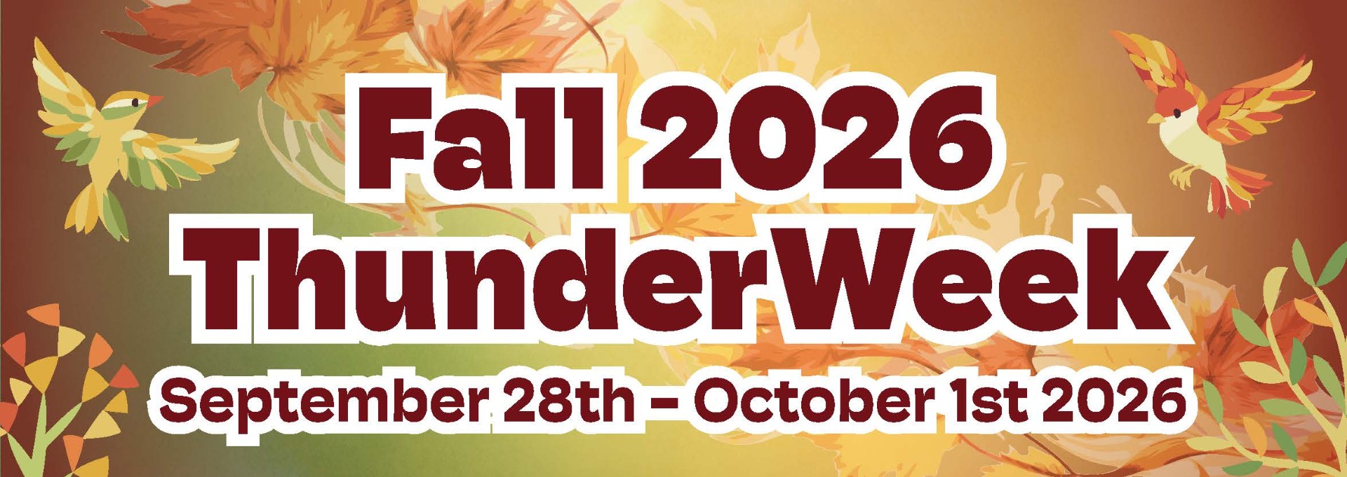 Fall Thunder Week