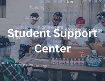 Student Support Center Financial Coaching, Community Pantry, ORCA Card, SNAP/EBT Card and so much more!